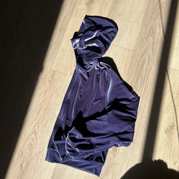 PINK Victoria's Secret velour track suit with pockets and PINK logo in gems xl - Picture 7 of 11